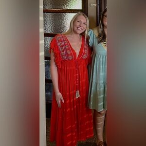 Free People Vibrant Maxi Dress
